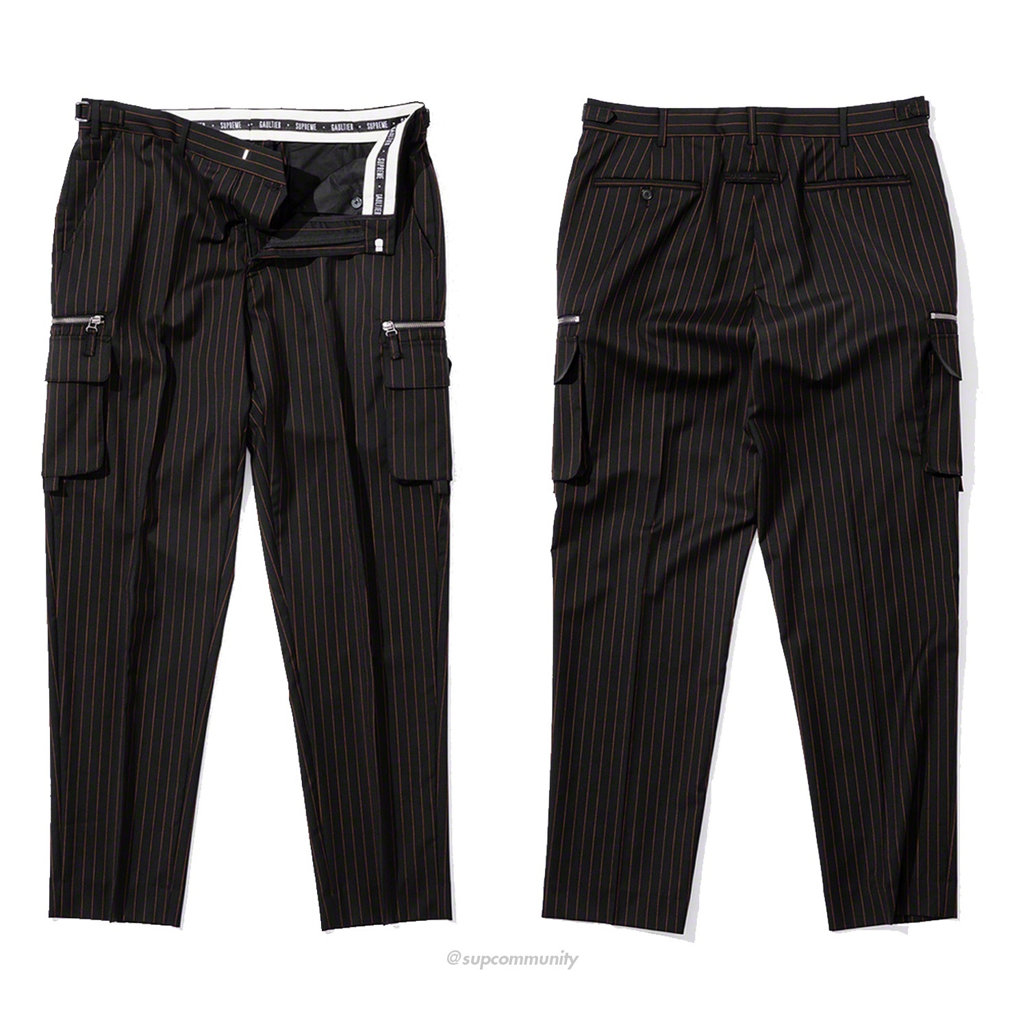 Supreme®/Jean Paul Gaultier® Pinstripe Cargo Suit Pant